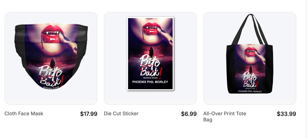 BITE BACK MERCHANDISE!